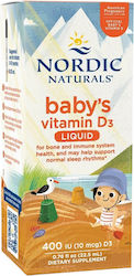 Nordic Naturals Baby's Vitamin D3 Vitamină 400iu 22.5ml
