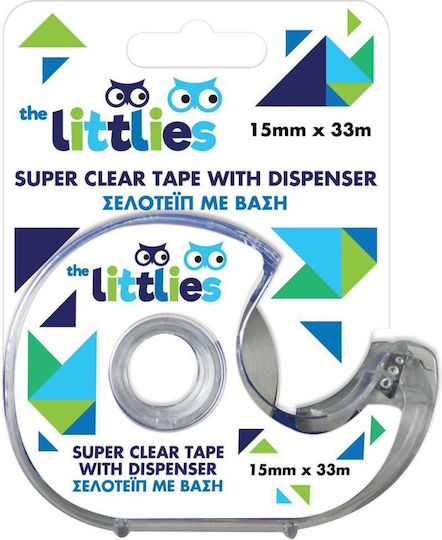 The Littlies Klebeband 15mm x 33m 12Stück Transparent