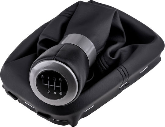 NTY Shift Knob with Bubble for Seat Alhambra 2000-2010 Black