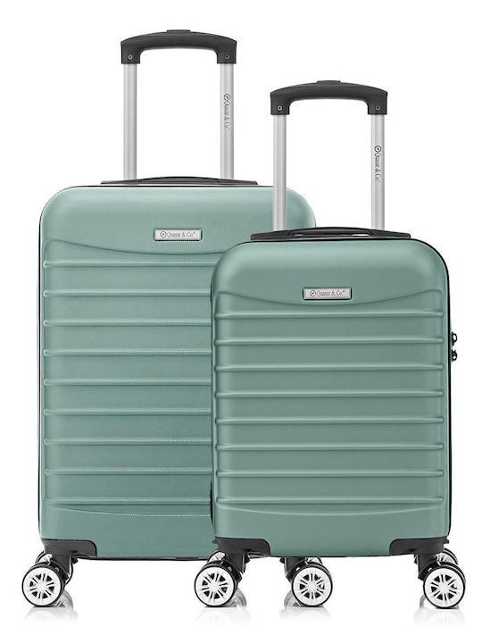 Quasar Line Reisekoffer Hartschalen Light Turqu...