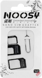 3in1 SIM Adapter σε Μαύρο χρώμα