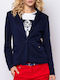 Heavy Tools Women's Blazer Blue