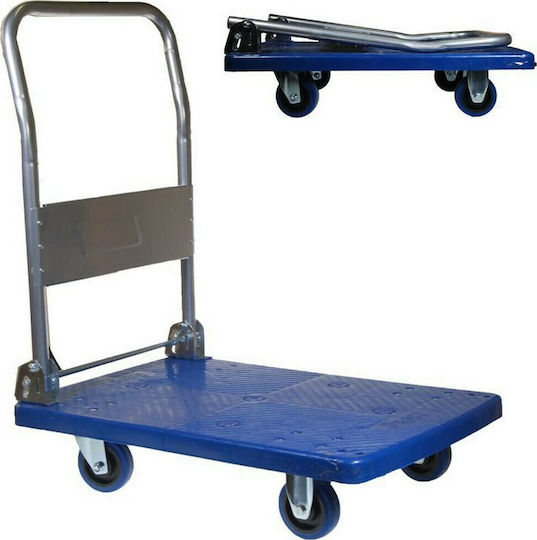 Next Plattformwagen 72x48cm Folding for Load Weight up to 150kg in Blau Color