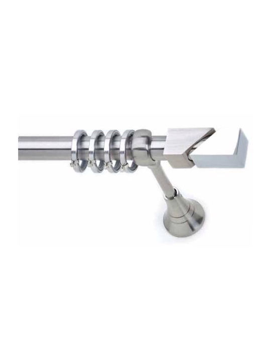 Metallisch Vorhangstange Ks239 Einfach Φ25mm 180cm Silber