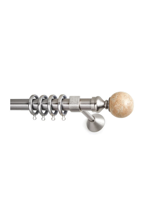 Anartisi Metallic Curtain Pole Lithos Double wi...