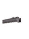 Anartisi Rock One-Way Aluminum Curtain Track Black 200cm A298307_10973