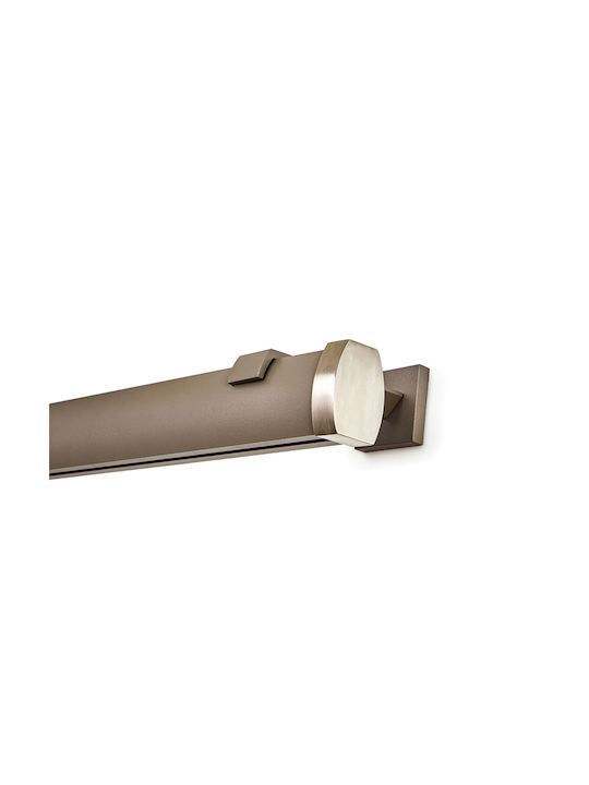 Anartisi Rock One-Way Aluminum Curtain Track Si...