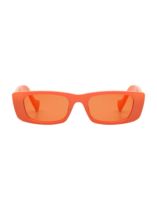 Riva Sunglasses with Orange Frame and Orange Lens 01-2190-Arancio-Clear