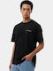 T-shirt Μαύρο