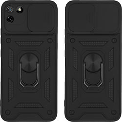 Sonique Back Cover Silicone / Plastic Durable Black (Realme C11)