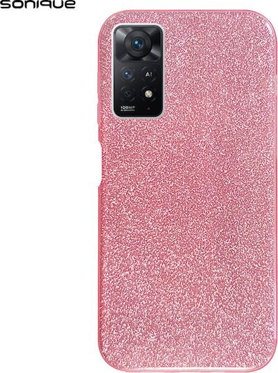 Sonique Shiny Back Cover Σιλικόνης / Πλαστικό Ροζ (Redmi Note 11 Pro 4G/5G / Redmi Note 12 Pro 4G)