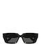 Gucci Gucci Women's Sunglasses with Black Horn-Rimmed Frame and Grey Lenses GG1529S 001