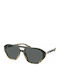 Michael Kors Zurich Men's Sunglasses with Brown Tartaruga Plastic Frame and Gray Lens