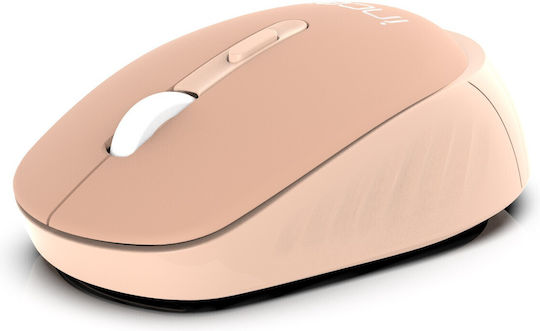 Inca IWM-243RH Ασύρματο Ποντίκι Pink / Beige