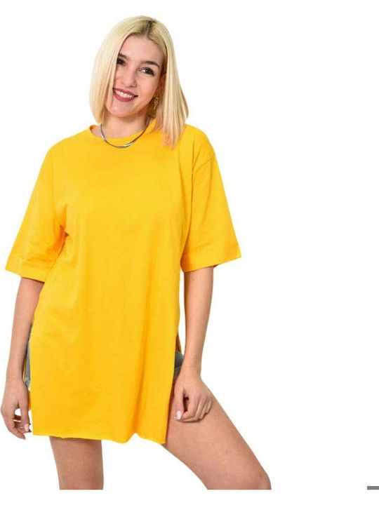 Women's Oversized T-shirt Yellow