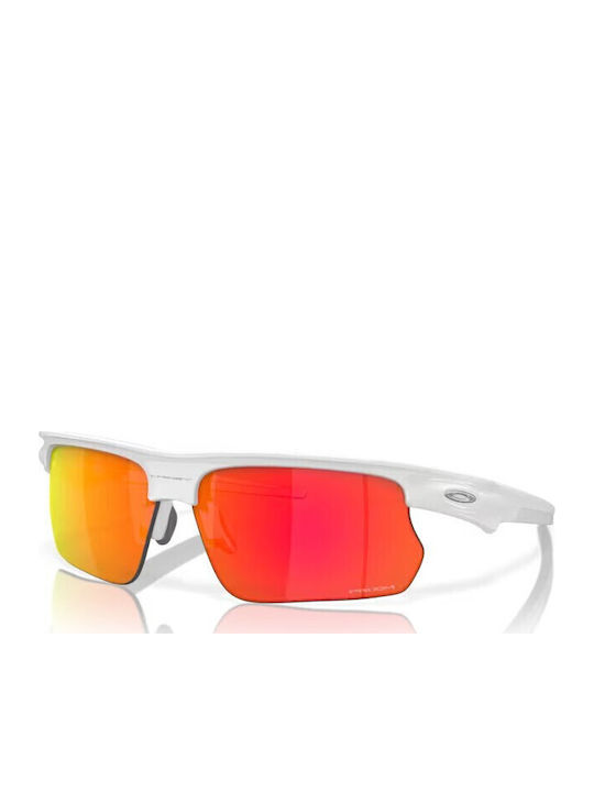 Oakley Мъжки Слънчеви Очила с Бяла Пластмасова ...
