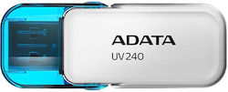 Adata Uv240 64GB USB 2.0 Stick Λευκό