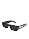 Ysl Unisex Sunglasses with Black Plastic Frame and Black Lens SL 660 001
