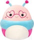 Jazwares Plüsch- und Kuscheltiere Squishmallows Valentinstag Valentine Graffith Die Raupe Für 3+ Jahre 13 cm