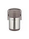 KING Hoff Cutie pentru Mâncare Termos Inox Argintiu 1500ml 1buc