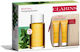 Clarins Aceite Corporal Tonic Lote 4 Pcs Λάδι Σώματος 100 Ml + Αφρόλουτρο 30 Ml + Ενυδατικό Βάλσαμο 30 Ml + Νεσεσέρ
