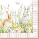 Easy-Life Easter Napkins 33x33pcs