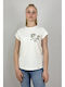 Passager Femeie Tricou White