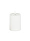 Edelman Διακοσμητικό Φωτιστικό Κερί LED Μπαταρίας σε Λευκό Χρώμα