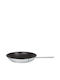 Cristel Stainless Steel Pan with Non-Stick Interior Coating