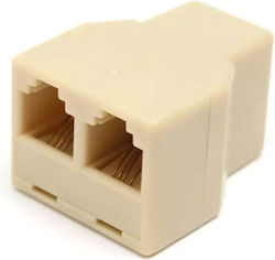 Run&teng Phone Adapter 1 2 Female Jack & Splitter Phone & Tv Connector