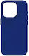 Decoded Back Cover Silicon Albastru (iPhone 15 Pro)