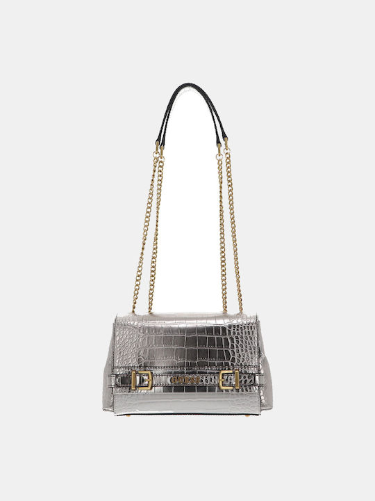 Guess Women's Bag Crossbody Silver