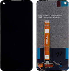 Οθόνη με Πλαίσιο για Realme 6 (Μαύρο)