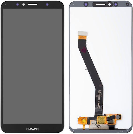 Екран със Сензорен Механизъм за HUAWEI Y6 (2018) (Черен)