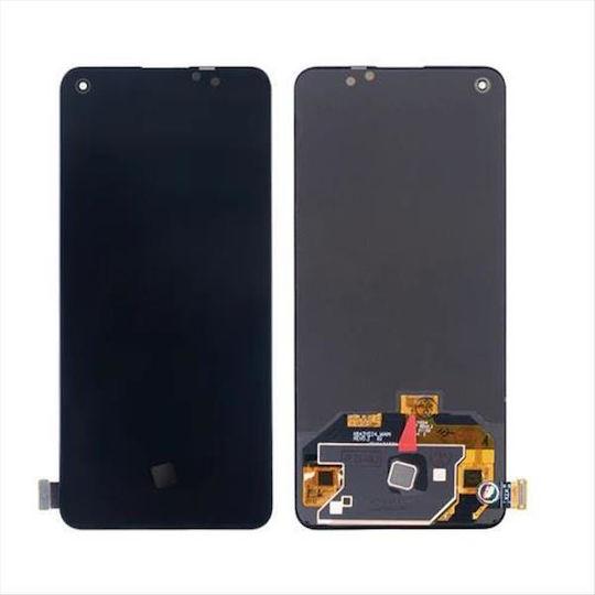 Οθόνη mit Touch-Mechanismus für REALME GT 5G RMX2202 (Schwarz)