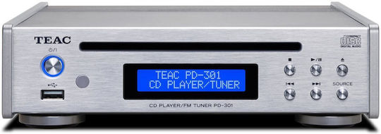 Teac Φορητό Ηχοσύστημα με USB / Ραδιόφωνο / CD Γκρι