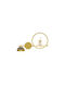 H32 Modern Wall Lamp with Integrated LED and Warm White Light Gold 31.5x13cm