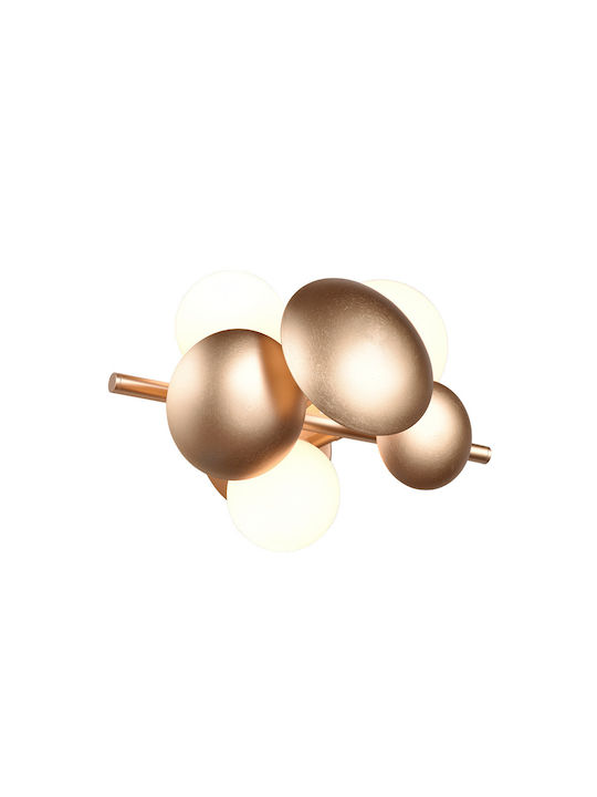 Trio Lighting Modern Leuchte Wand mit Fassung G9 Gold