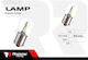 Λάμπες Αυτοκινήτου S25 LED Λευκό 12V 1.5W 2τμχ