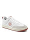 Damen Sneakers White / Light Mahogany