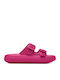 Flache Sandalen für Damen in Fuchsie Farbe