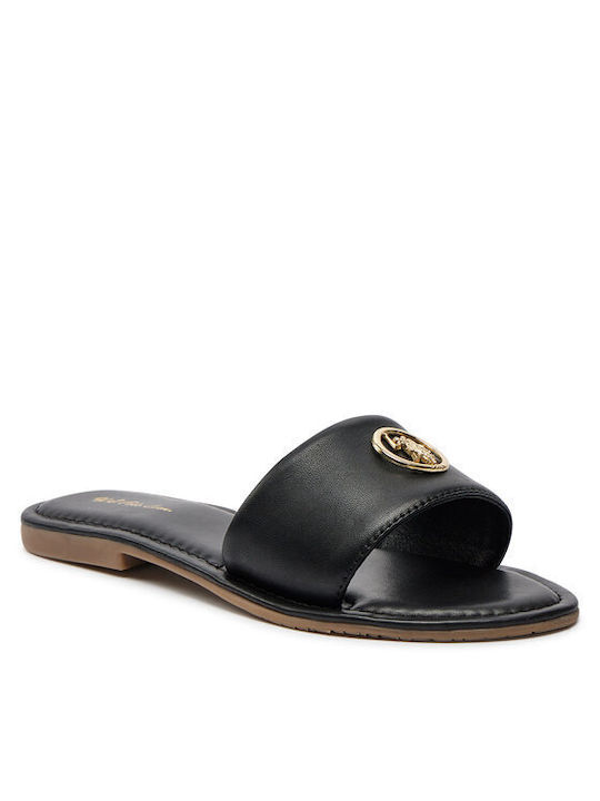 U.S. Polo Assn. Women's Sandals Black