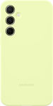 Samsung Umschlag Rückseite Silikon Grün (Galaxy A55)
