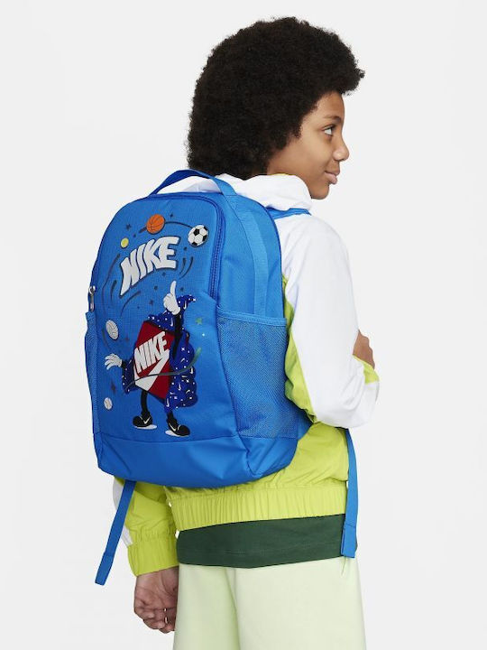 Nike Brasilia Schulranzen Rucksack in Hellblau Farbe 18Es