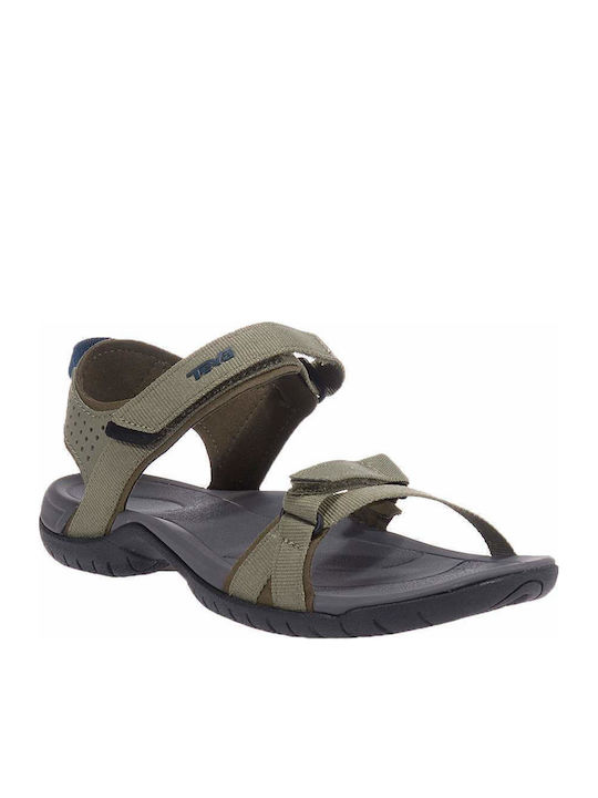 Teva W Verra Γυναικεία Σανδάλια Sporty Χακί