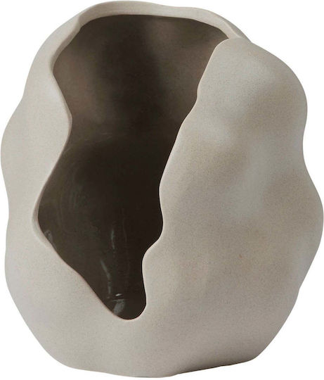 Broste Copenhagen Фенерче Керамика Сив 16x16x16бр 1бр