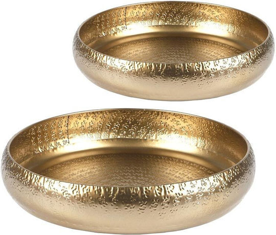 Urban Living 33787 Metallic Decorative Tray