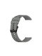 Armband Silikon Schwarz Schnalle Amazfit Gts 3 Gts 2 Grau