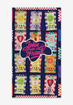 John Frank Candy Beach Towel 80x150cm.