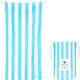 Dock & Bay Quick Dry Cabana Blue Beach Towel 80x160cm